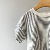 【hamomisi】Border T-shirt(90~110)