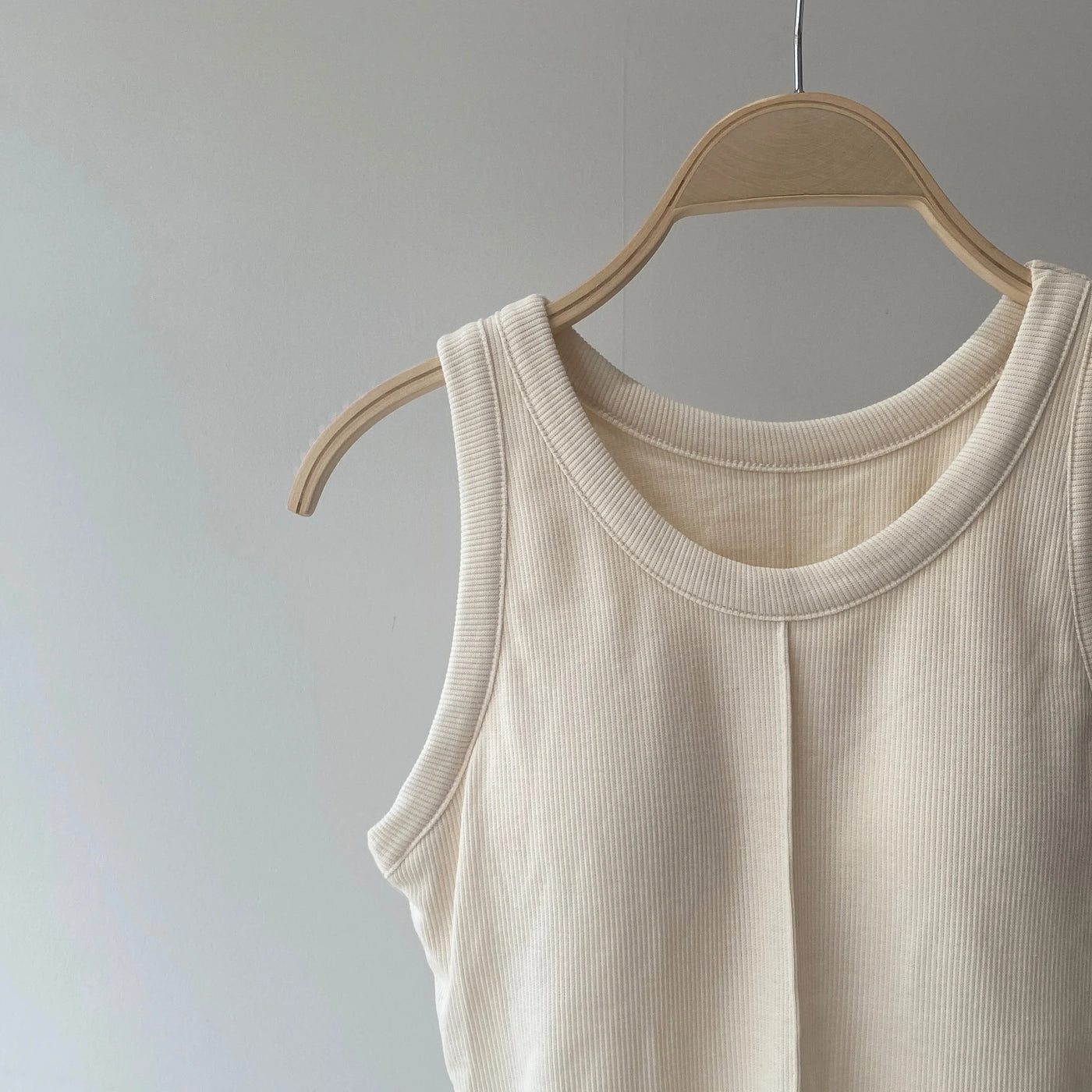 Rib Bling American suri Tank Top 【ハモミシノオトナフク】