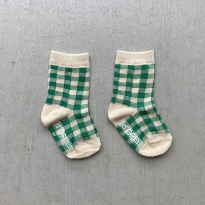vivid check socks dig