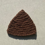 【hamomisi】コビトの帽子( スクラブ毛糸 )