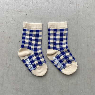 vivid check socks dig