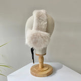 【ハモミシノオトナフク】Fur ear muffler