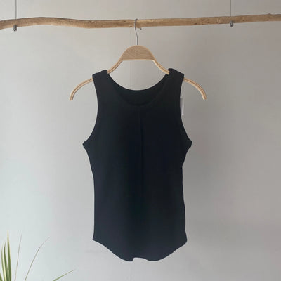Rib Bling American suri Tank Top 【ハモミシノオトナフク】