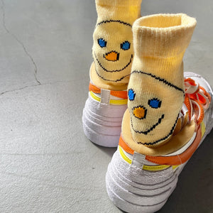 【ハモミシノオトナフク】No deep meaning crew socks