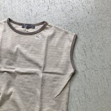 【hamomisi】BORDER NO SLEEVE(120.140.150)