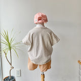 【hamomisi】Border T-shirt(90~110)