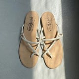 【ハモミシノオトナフク】flat sandal