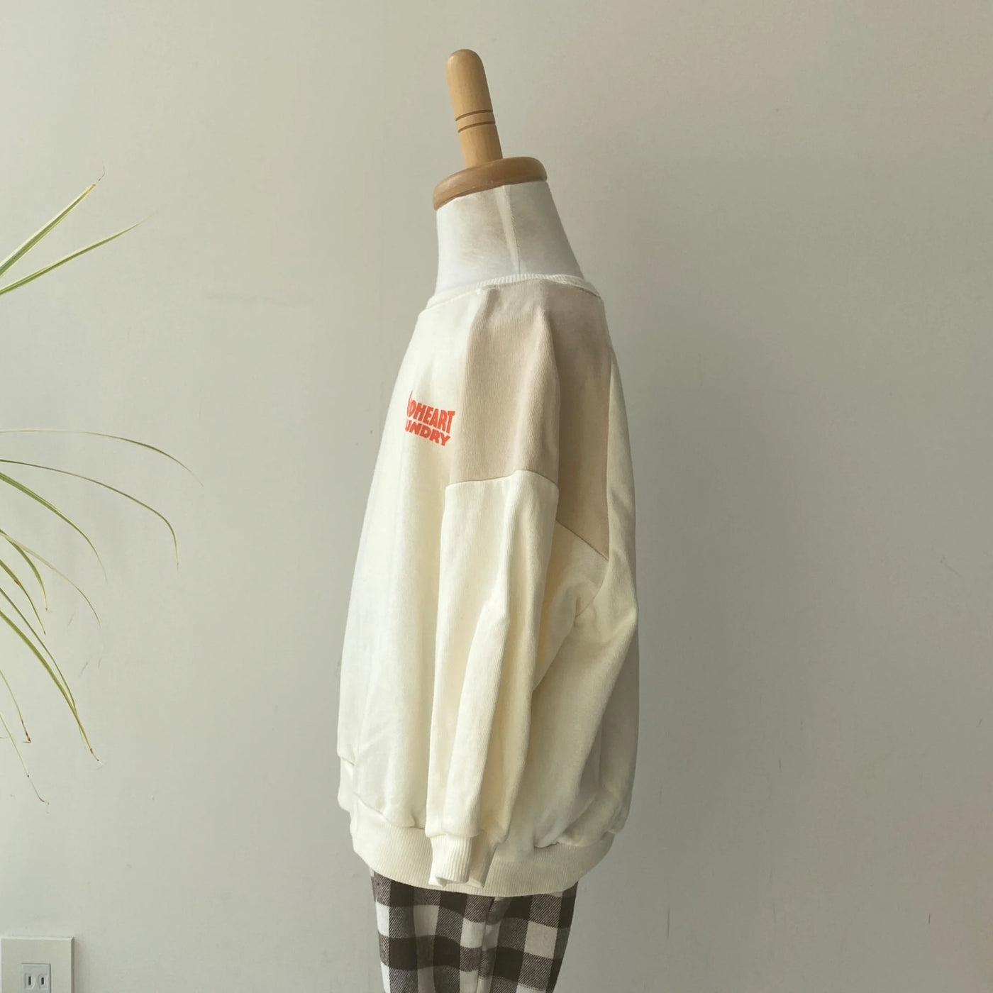 Kids GOOD HEART sweat(75~120)