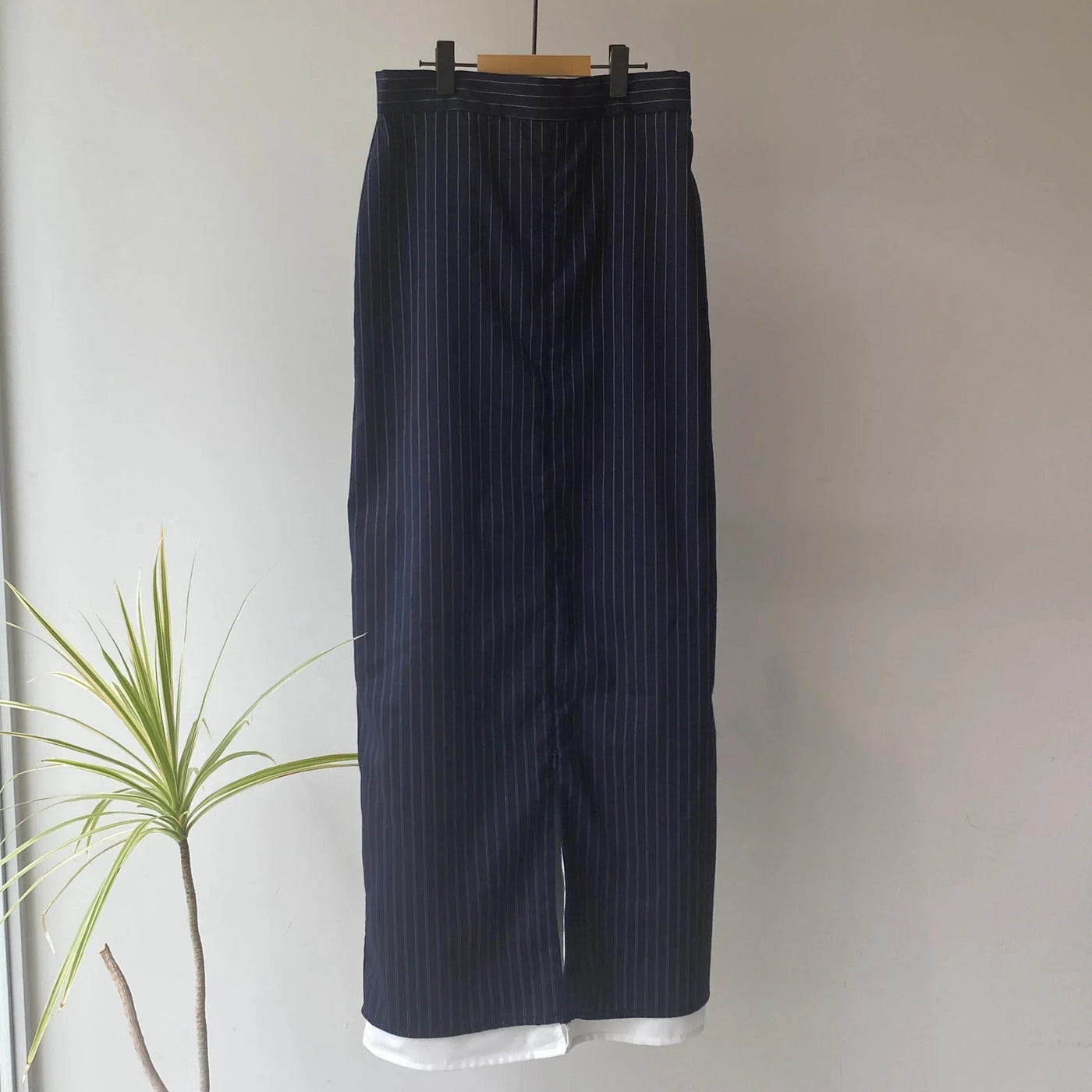Striped straight skirt【ハモミシノオトナフク】