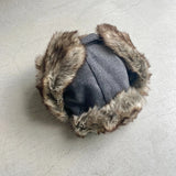 Melton fur flight cap [Hamomishi no Otonafuku]