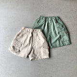 【hamomisi】Cargo short pants(100~150)