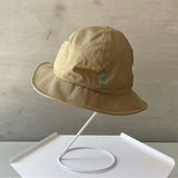 [su dé] Loose-fitting mountain hat (for adults) cotton lip hat size 60.5~63cm Beige Moisture-wicking and quick-drying function