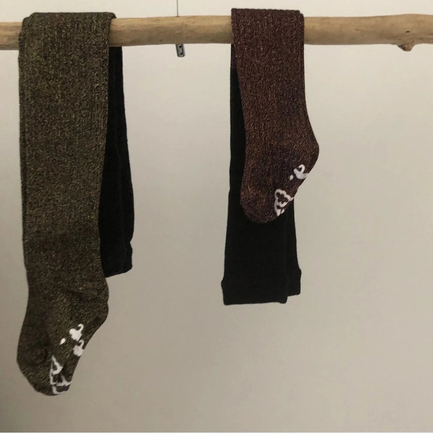 glitter tights