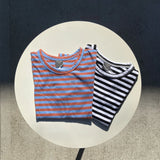 【hamomisi】Border T-shirt(90~150)