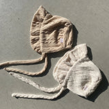 【hamomisi】Knit baby hat(44cm)