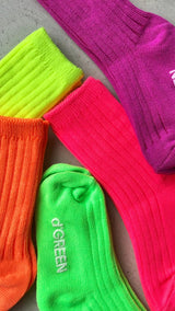 【hamomisi】Neon socks