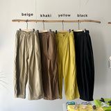 【ハモミシノオトナフク】Washed Dump Circus Balloon Pants