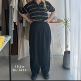【ハモミシノオトナフク】Washed Dump Circus Balloon Pants