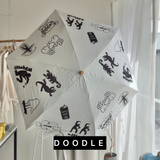 【hamomisi】晴雨兼用折りたたみ傘