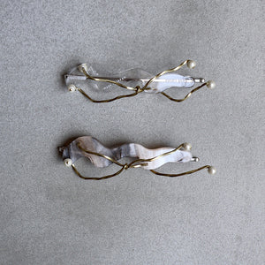 【sAn】受注予約 aokiyuri×sAn｜Hair pin  お届け予定：9月下旬