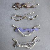 【sAn】受注予約 aokiyuri×sAn｜Hair pin Pearl　お届け予定：9月下旬