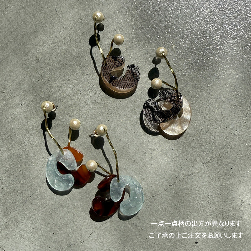 sAn】受注予約 aokiyuri ×sAn｜ONLINE Color Ear no.3 ｜